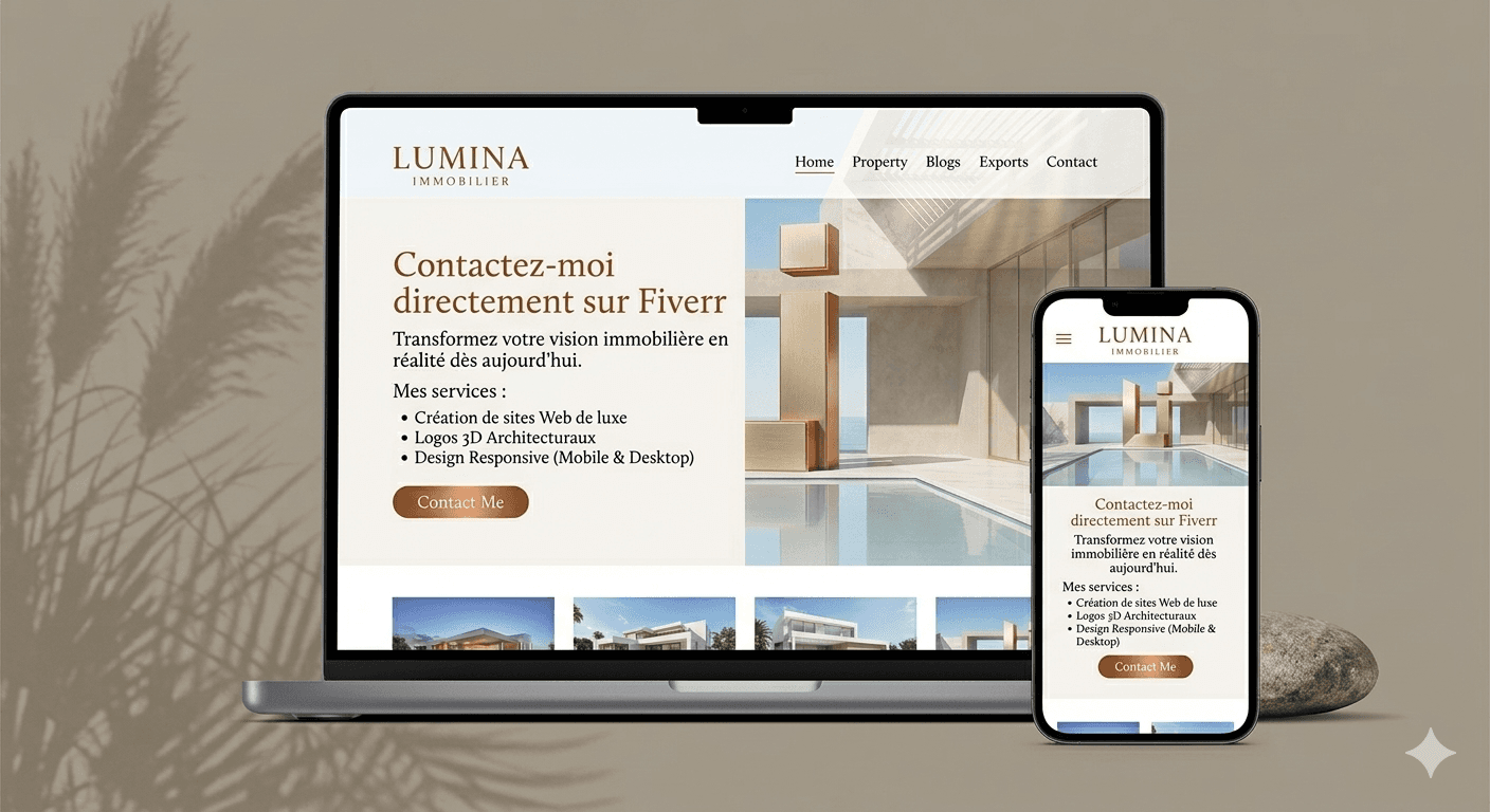 Aperçu du projet Lumina Finition